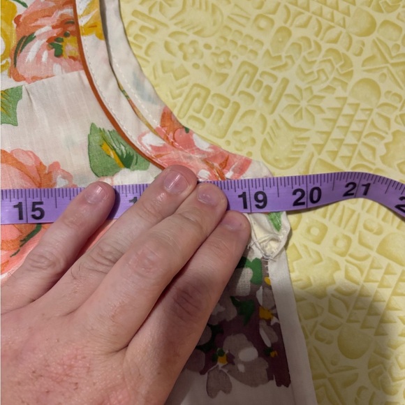 Vintage Floral Sleeveless Nightgown - Picture 8 of 8